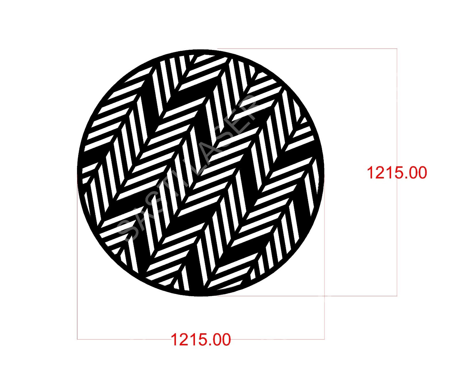 Geometric Designs CNC Laser Cutting Design - G-011.jpeg - Sasti Laser Namakkal
